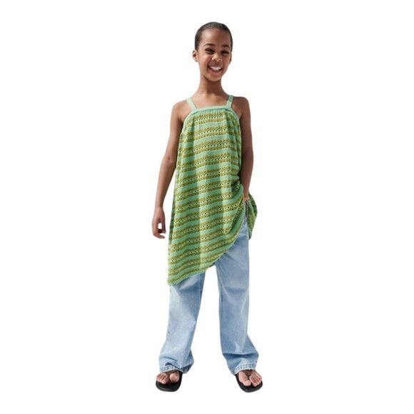 ZARA Kids | Green | SHINY DRESS - Picture 5 of 8